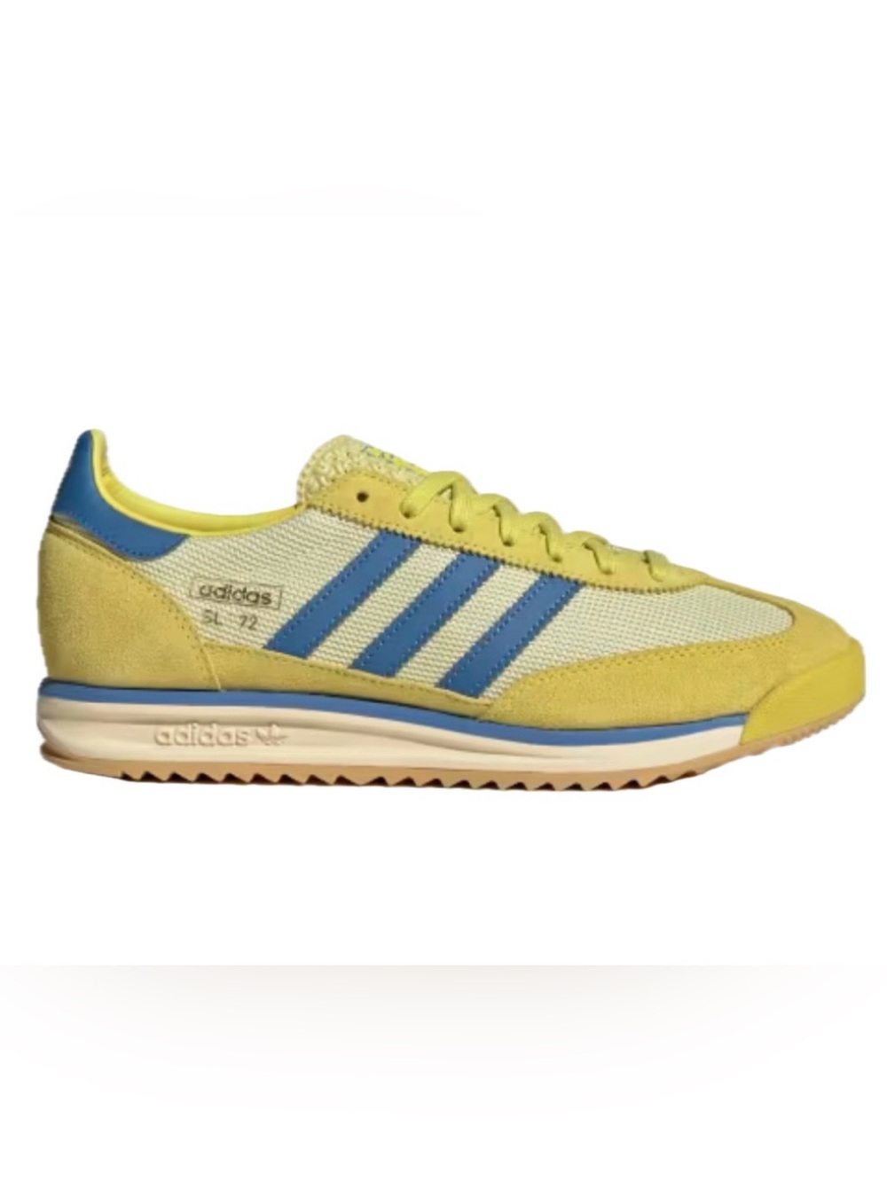 adidas SL 72 Sneakers in Yellow and Blue fit W8